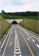 完成したトンネル